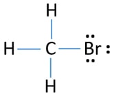 CH3Br lewis structure